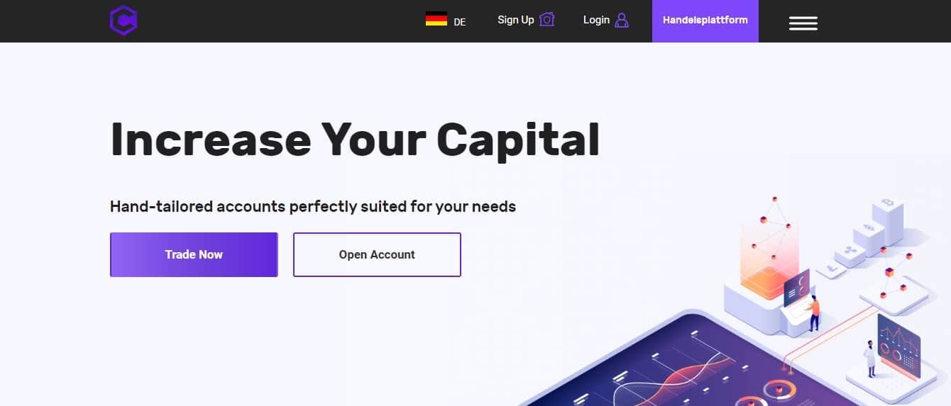 CurrentCoins website