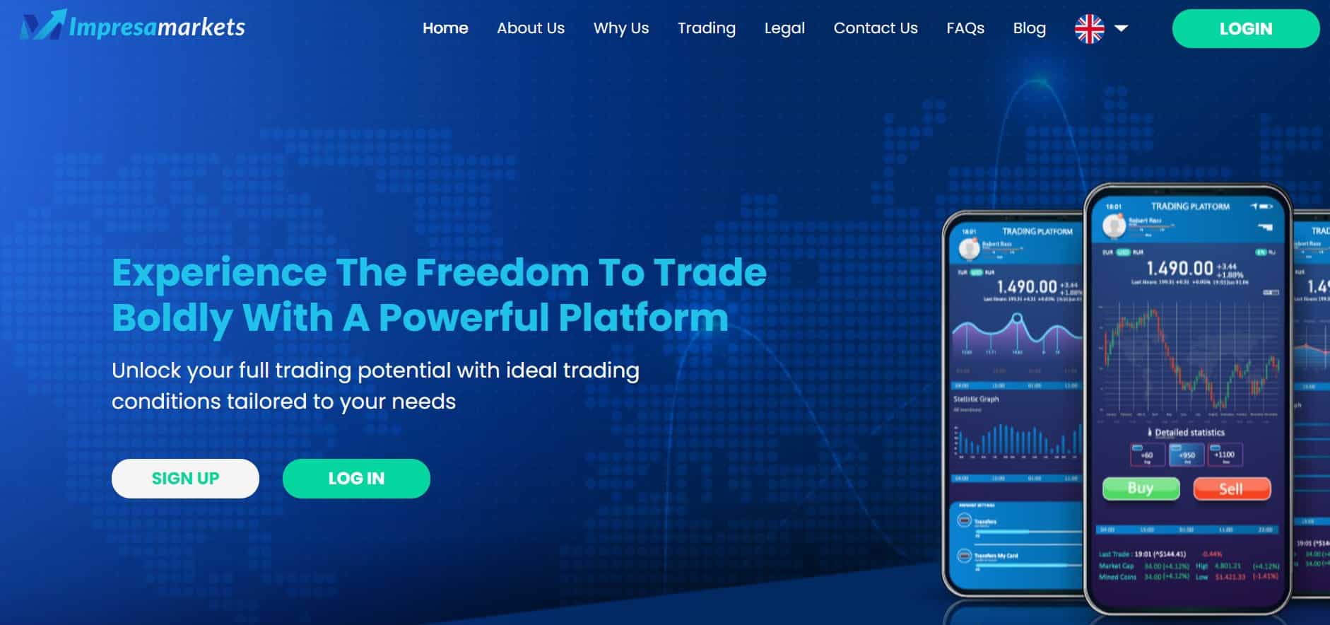 Impresamarkets website Impresamarkets website