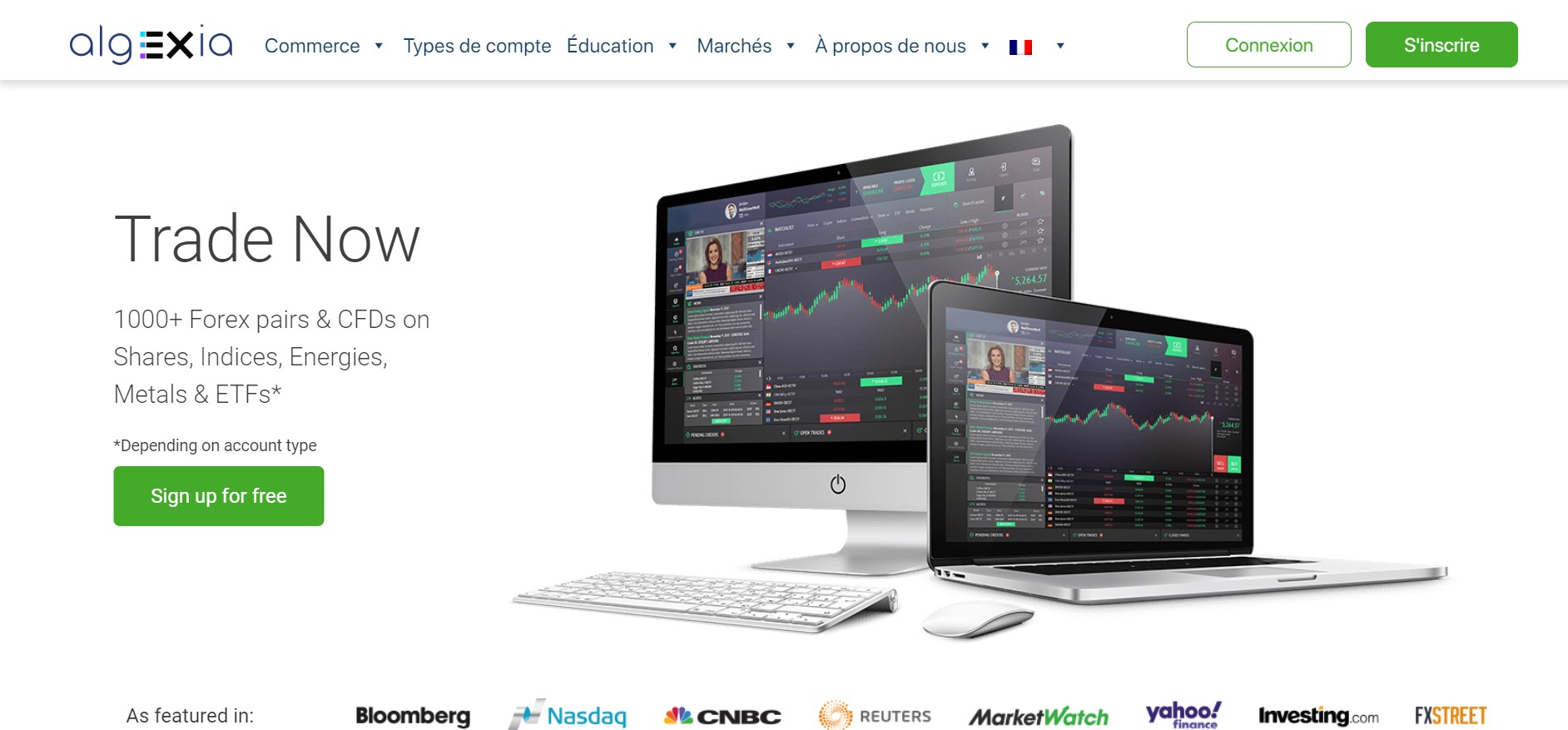 Algexia website Algexia website