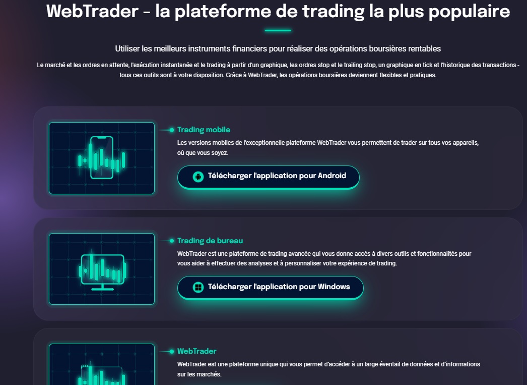 Market2trade WebTrader Market2trade WebTrader