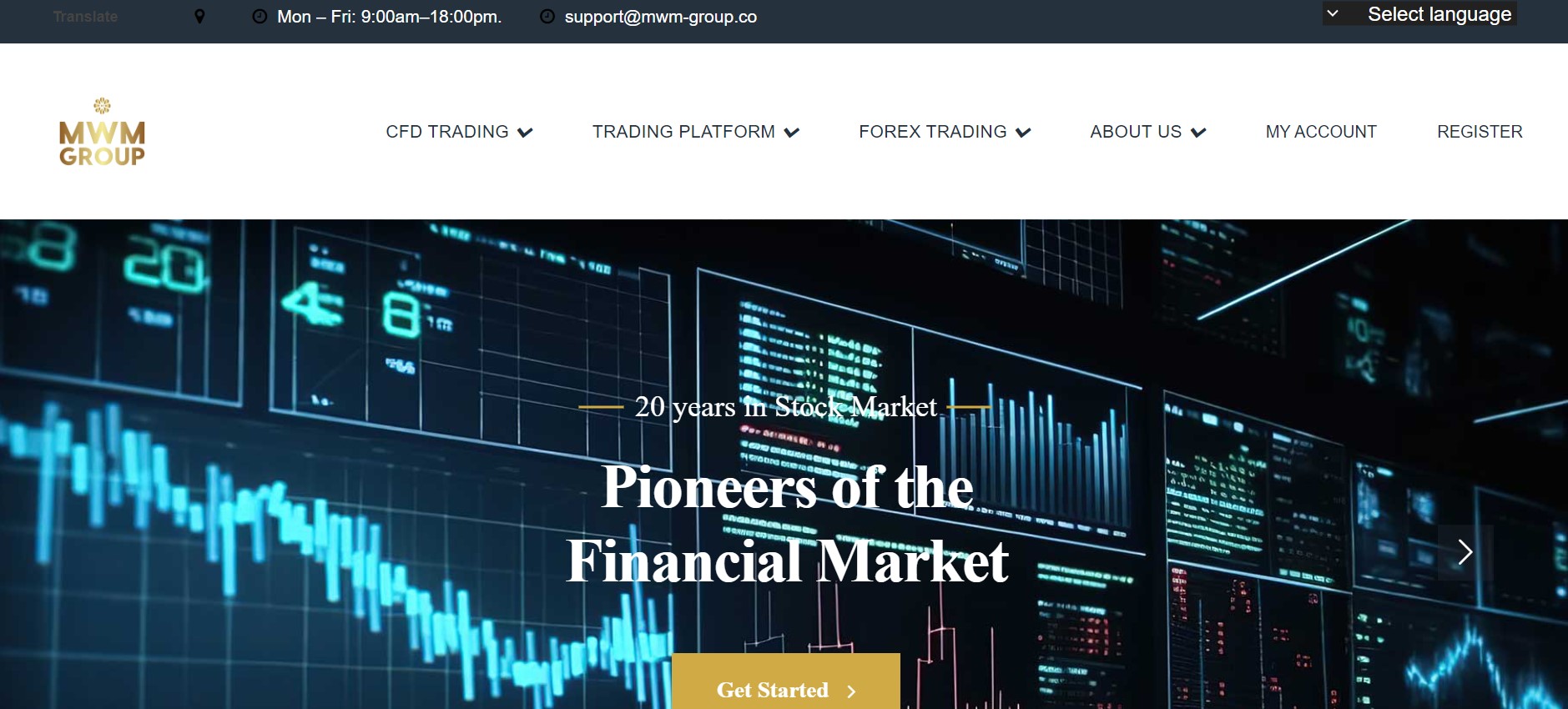 MWM Group website MWM Group website